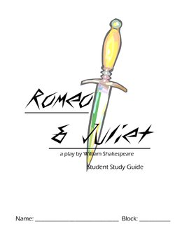 Preview of Romeo and Juliet - Complete Student Packet