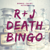 Romeo and Juliet Death Bingo