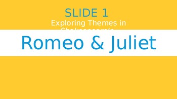 Preview of Romeo and Juliet - Discursive Speech - PowerPoint