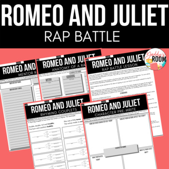 Preview of Romeo and Juliet End of Play Rap Project