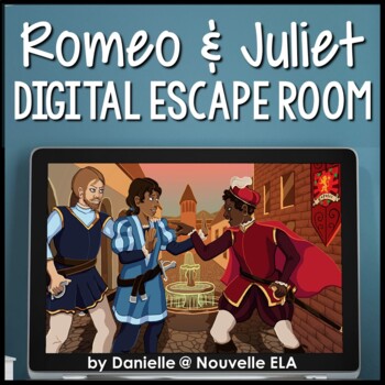 Romeo and Juliet Unit Review - Digital Escape Game - Romeo and Juliet ...