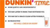 Dunkin' Time Slide