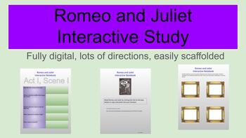 Preview of Romeo and Juliet Interactive 