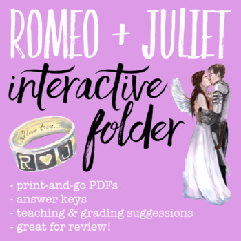 Preview of Romeo and Juliet Interactive Folder