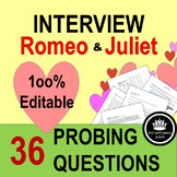 Romeo and Juliet Interview Activity