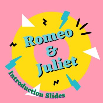 Preview of Romeo and Juliet Intro Slides: Shakespeare, Plays, & Tragic Elements