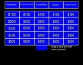 Romeo and Juliet Jeopardy for Smartboard