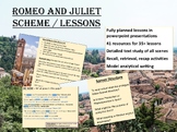 Romeo and Juliet Lessons Scheme