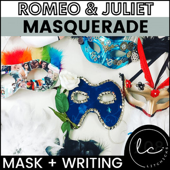 Preview of Romeo & Juliet: Masquerade Masks and Writing Activity (Act 1, Scenes 2-5)