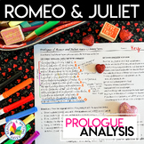 Romeo and Juliet Prologue: Identification Exercise