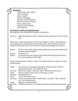 romeo and juliet play script pdf