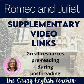 Preview of Romeo and Juliet Supplementary Video Links and Viewing Guide