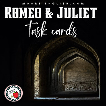 Preview of Romeo and Juliet Task Cards (36 cards) / Editable Google Slides