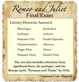 Romeo and Juliet Test - Final Exam