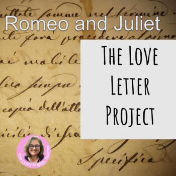 Preview of Romeo and Juliet: The Love Letter Assignment