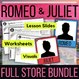 Romeo and Juliet Unit - Lessons and Activities for Literar