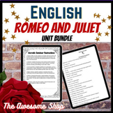 Romeo and Juliet Unit Bundle Shakespeare for Middle and Hi