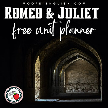 Preview of Romeo and Juliet Unit Planner / Pacing Guide Freebie