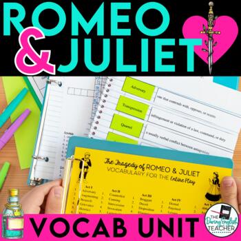Preview of Romeo and Juliet Vocabulary: Words, Activities, Crossword Puzzles, Quizzes