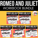 Romeo & Juliet Workbook Bundle - 8th 9th 10th Grade ELA