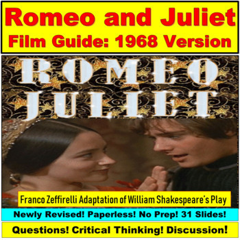Preview of Romeo and Juliet Zeffirelli (1968) Film Powerpoint Guide