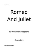 Romeo and Juliet adapted for students with disabilities