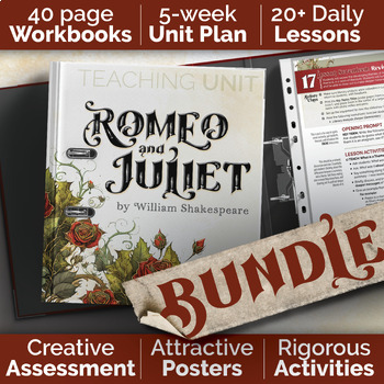 Preview of Romeo and Juliet by Shakespeare BUNDLE
