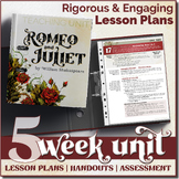 Romeo & Juliet by Shakespeare: Lesson Plan Teaching Unit