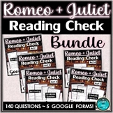 Romeo and Juliet by William Shakespeare | Reading Check Qu
