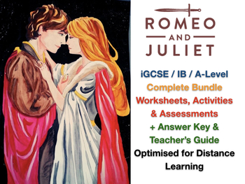 Preview of Romeo and Juliet (for IGCSE / IB) - Complete TEACHING + EXAM PRACTICE BUNDLE