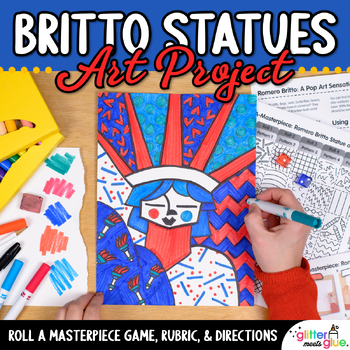 Preview of Romero Britto Statue of Liberty Pop Art Project for Veteran's Day in November