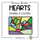 Romero Britto ��� Valentine Heart Art Activity • Roll A Hear
