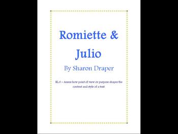 romiette and julio by sharon m draper