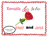 Romiette and Julio Stop and Jots (EDITABLE)