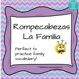 Rompecabezas - logic puzzle - La Familia - Spanish