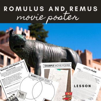 Preview of Romulus and Remus Movie Poster Lesson and Activity