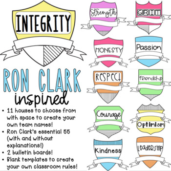 Preview of Ron Clark Essential 55 and Houses