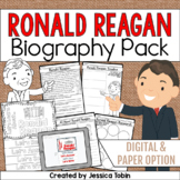 Ronald Reagan Biography Pack - Digital Biography Activity 