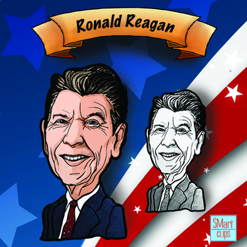 Preview of Ronald Reagan Clip Art