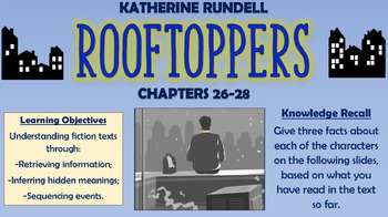 Year 5 Reading lessonPowerpoint to teach 'The Raft' chapter from The  Explorer by Katherine Rundell
