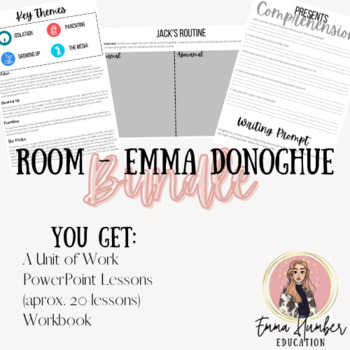 Preview of Room - Emma Donoghue Unit Bundle