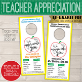 End of Year Teacher Appreciation Gift - Printable Room Ser