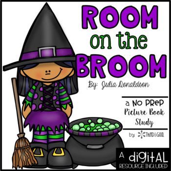 Preview of Room on the Broom Book Study and DIGITAL Resource