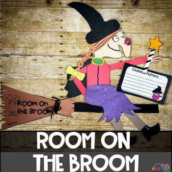 Preview of Room on the Broom Activities Craft Directed Drawing Worksheets Sequencing