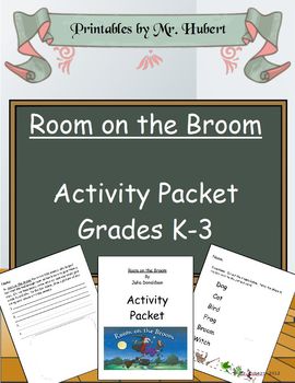 Preview of Room on the Broom Activity Packet