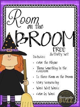 Preview of Room on the Broom Activity Set