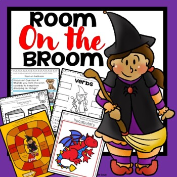 Preview of Room on the Broom Comprehension Activities