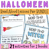 Halloween Read Alouds & Activities Pair BUNDLE- Room on th