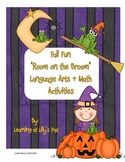 "Room on the Broom": Fall Fun Language Arts and Math Activities