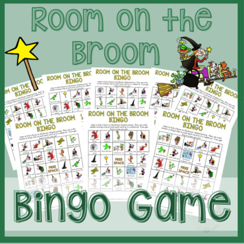 Preview of Room on the Broom Halloween Bingo Game